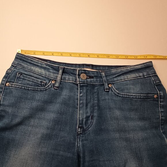 Levi's 711 Skinny Jeans Size 29/8 Low Rise Medium Wash - Picture 7 of 10